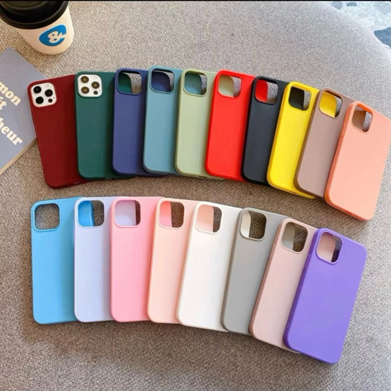 Capinha Case Silicone Aveludada Colorido Para iPhone 13/13Pro/13ProMax Premium