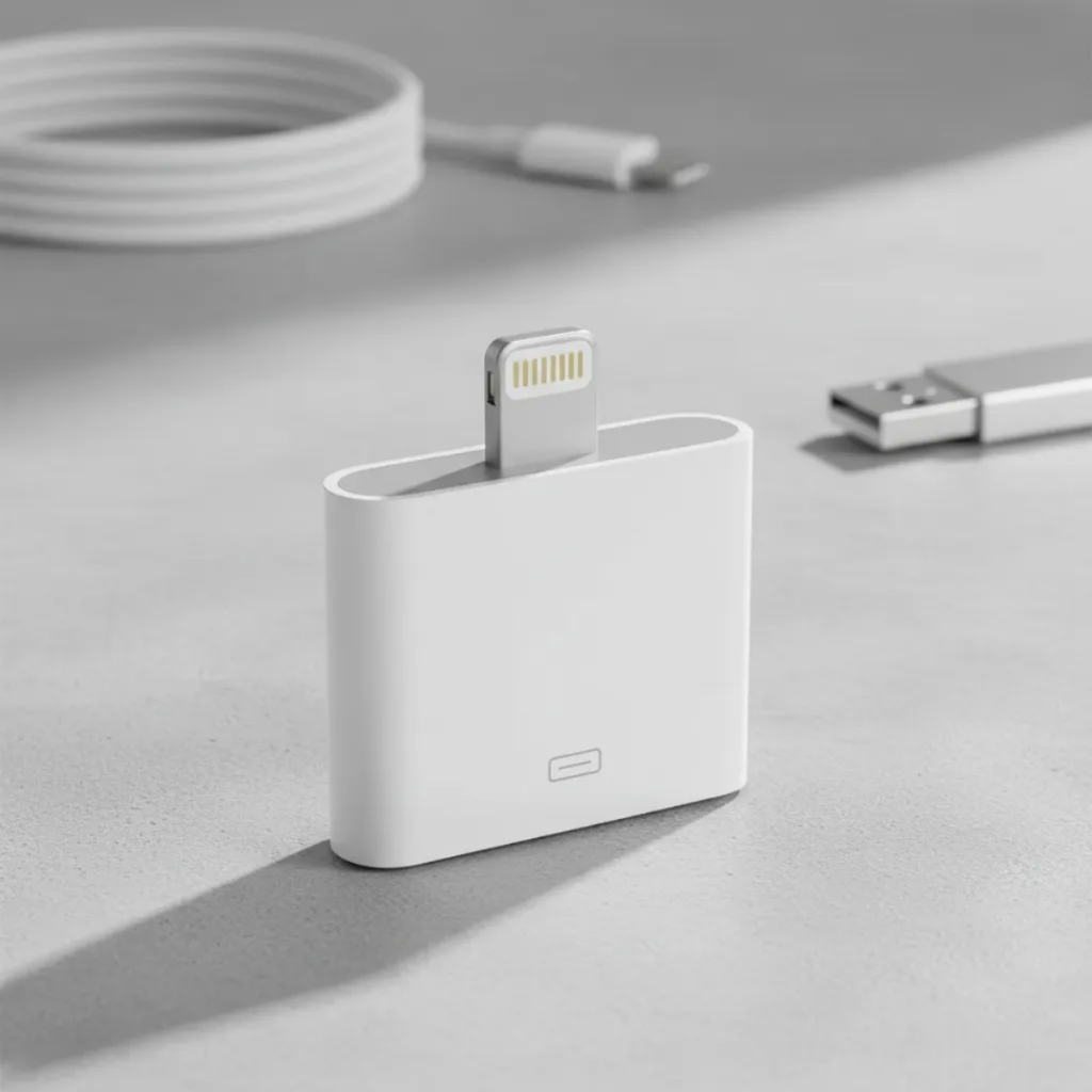 Adaptador Lightning Para Iphone Conector 8 Pinos · foto 2