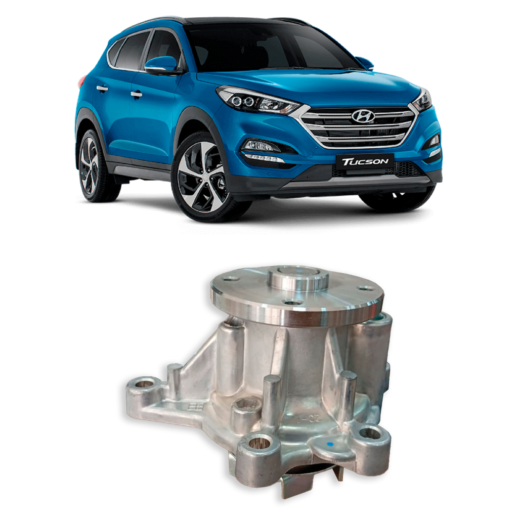 Bomba de Água Para O Motor Tucson 1.6 16v Turbo G4fj