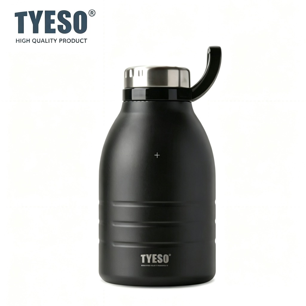 TYESO Garrafa Térmica Garrafa para Atividades ao Ar Livre 1500ml Armazena Bebida