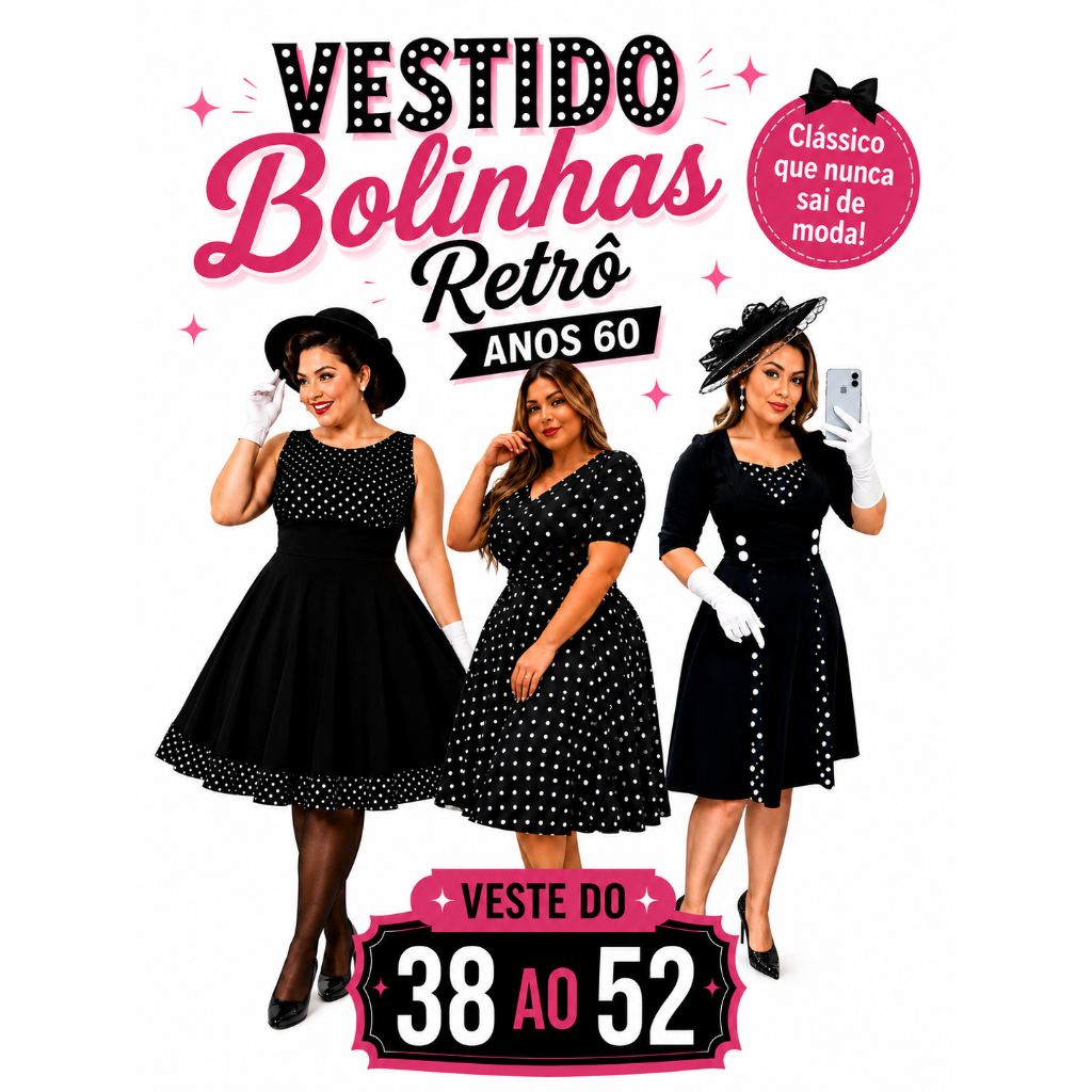 Vestido De Bolinhas Poá Evasê Vestido Evangélico Rodado Plus Size Godê
