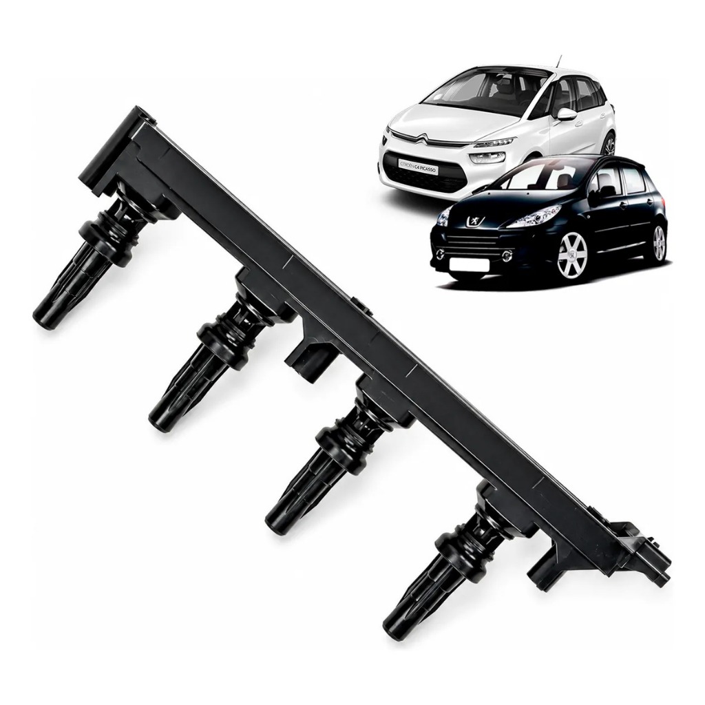 Bobina Ignição Citroen C4 C5 Pallas 2.0 6 Pinos 215977164