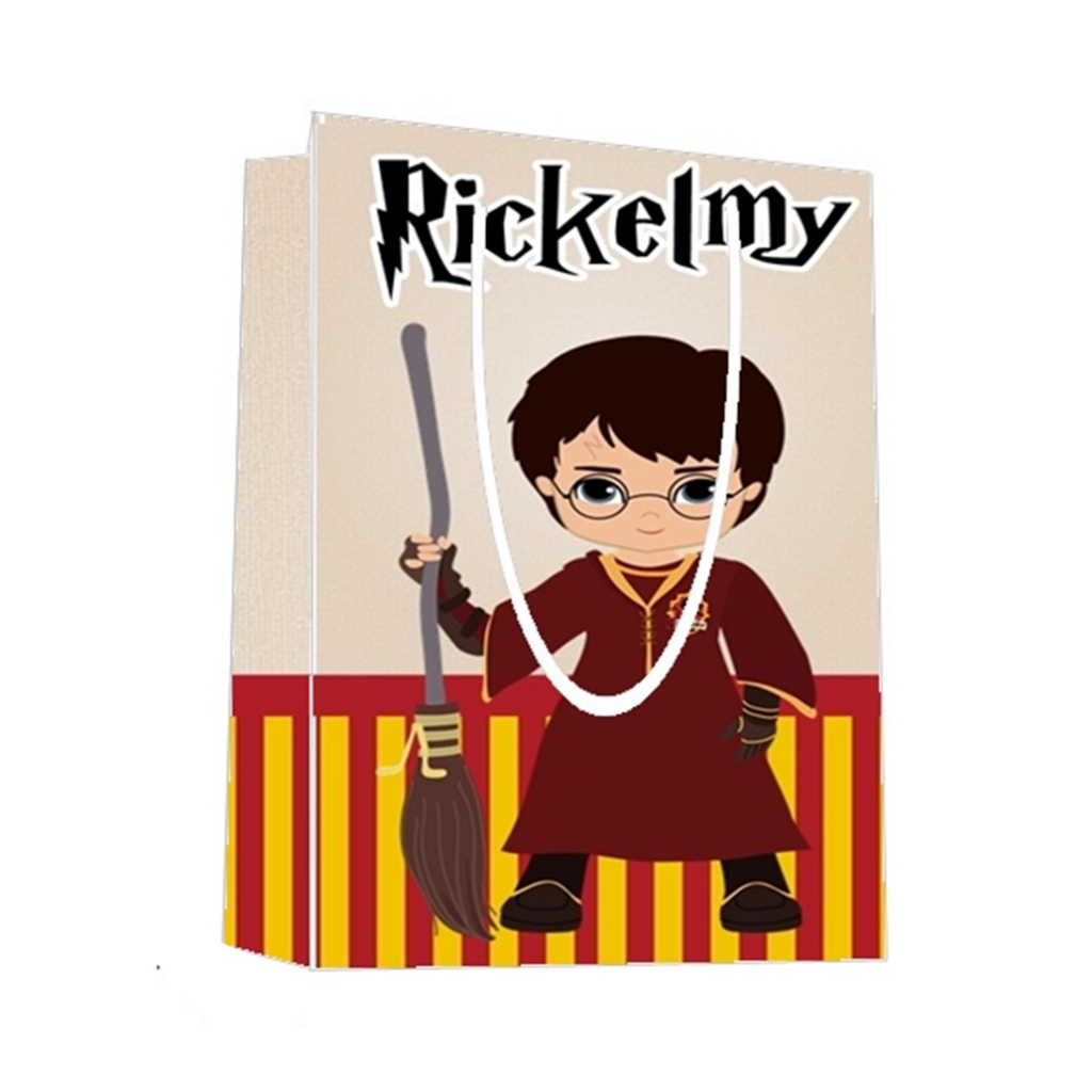 Sacolinha Harry Potter Personalizada para Aniversário/ Lembrancinha Festa Infantil / Qualquer nome e idade