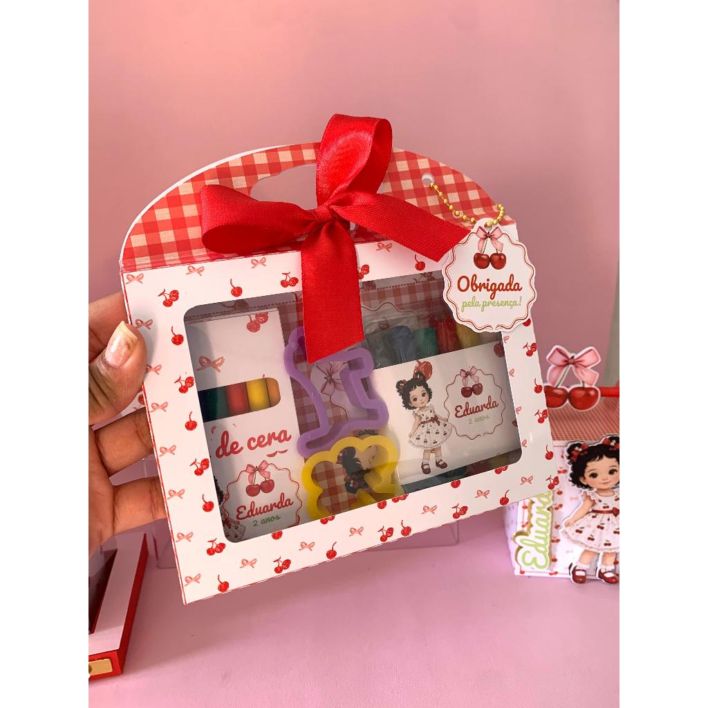 10 KITS Diversão Personalizado | Atividade Infantil para Festa | Lembrancinha com Maletinha | Fazemos Qualquer Tema