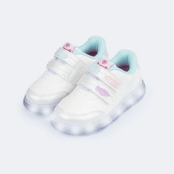 Tênis de Led Infantil Menina Peixinhos Pampili