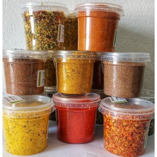 kit de TEMPEROS E CONDIMENTOS para todas as receitas, natural e premium