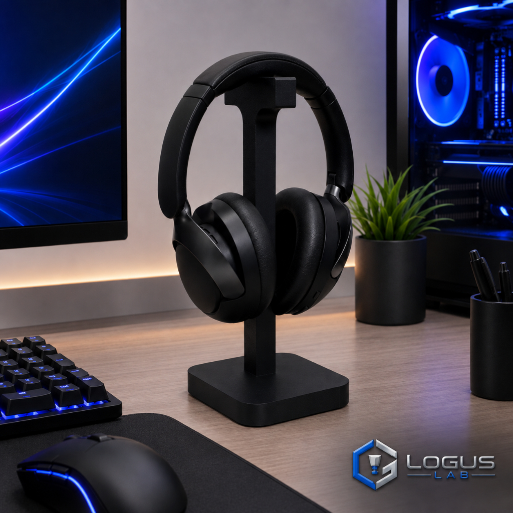 Suporte Headset Stand Headphone Gamer Universal Desktop Office Home Office Studio Setup