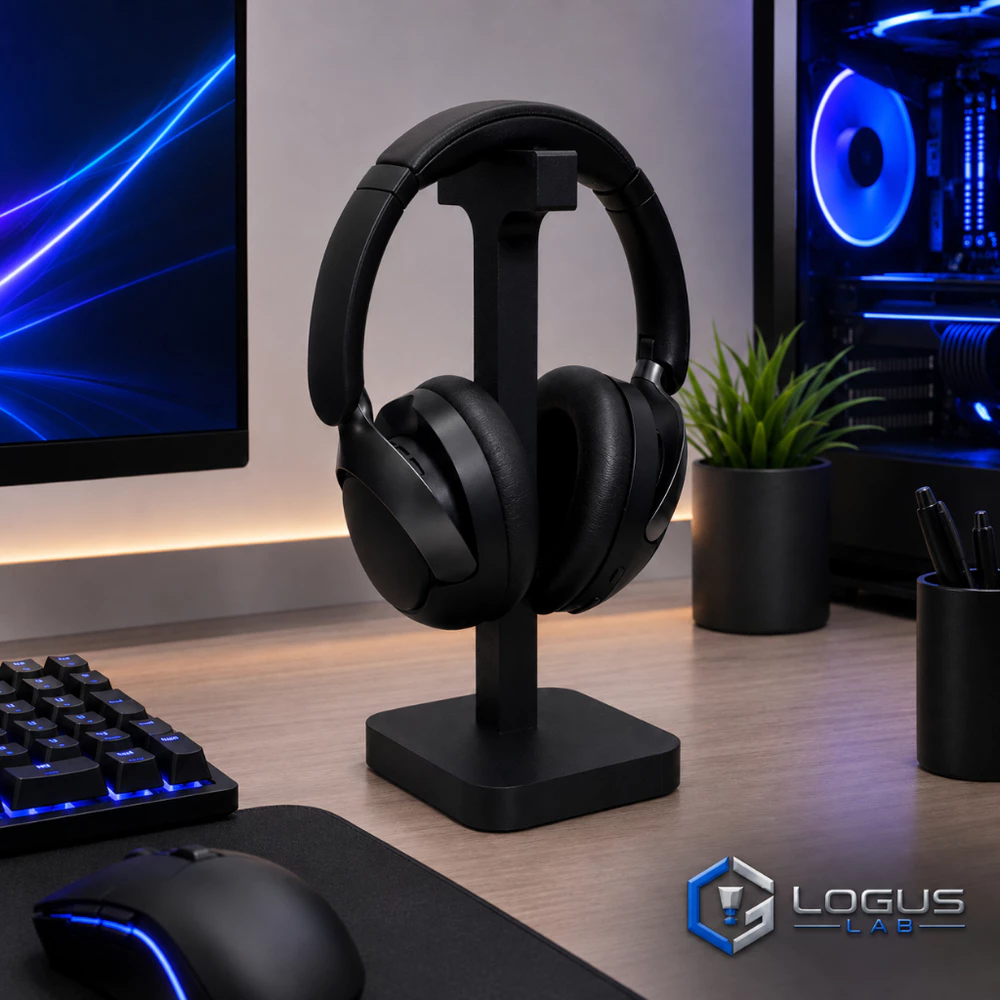 Suporte Headset Stand Headphone Gamer Universal Desktop Office Home Office Studio Setup