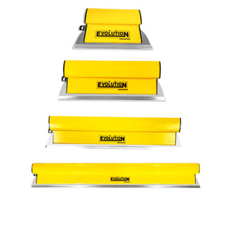 Desempenadeira Evolution Inox Flexível 16 25 40 60 80 100cm Massa Corrida Acabamento Uniforme