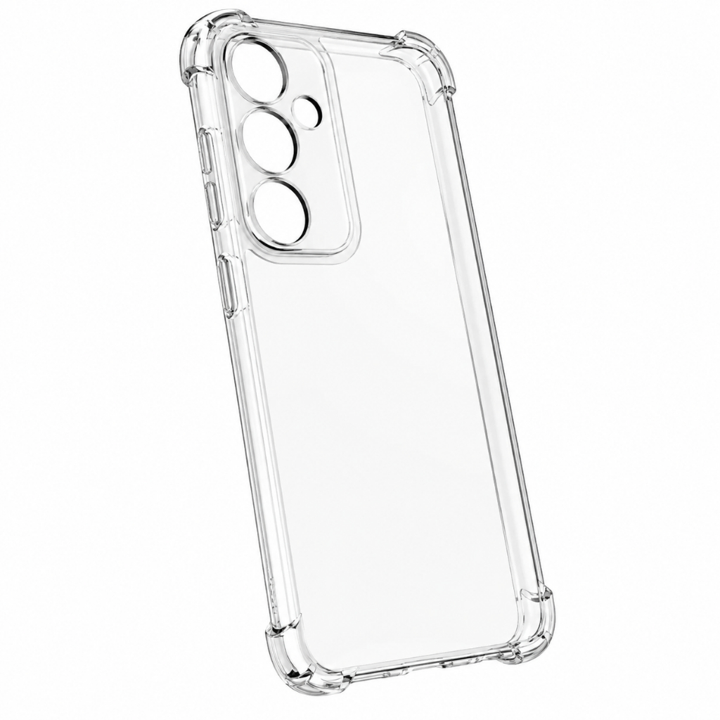 Capa Capinha Transparente Anti Impacto Samsung Galaxy Linha S TPU Cantos Reforçados Proteção Câmera