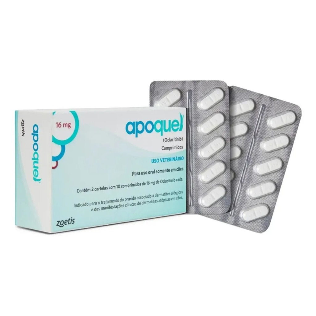 Apoquel Dermatológico Anti Coceira Cães 16 Mg 20 Comp 16mg · foto 2