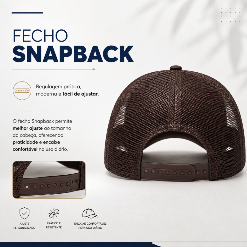 Boné De Telinha Modelo Baseball Aba Curva Masculino Feminino Snapback Liso Sem Estampa — imagem 2 de 2