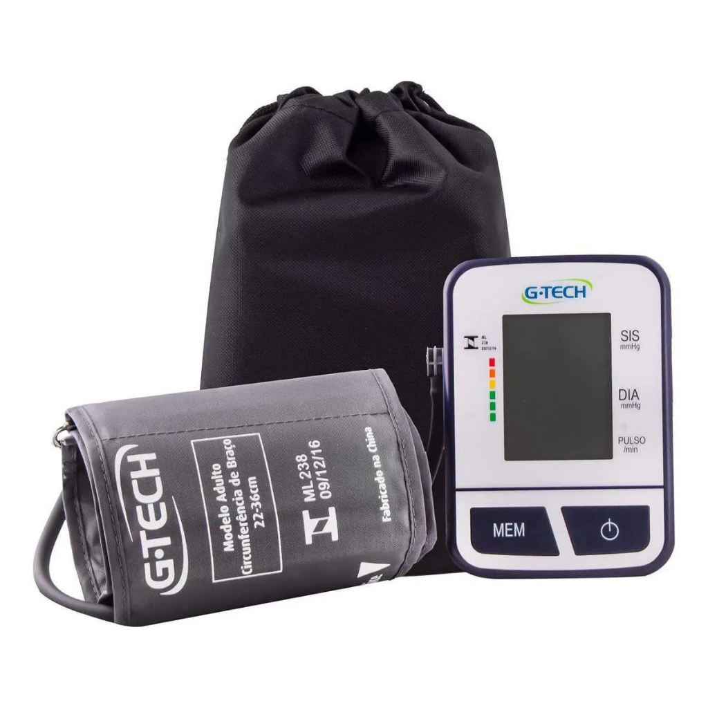 Aparelho de Pressão G-Tech Digital Aut. Bsp11 ou  Ap. De Pressão Digital De Pulso G-Tech GP300