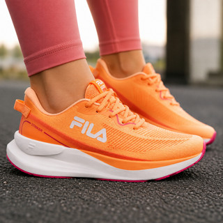 Tênis Fila Feminino Striker Laranja Esportivo Corrida Oferta