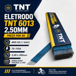 Eletrodo Solda Elétrica 6013 2,5mm Caixa c/05kg