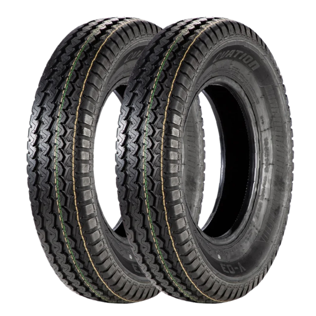 Kit 2 Pneus 185 R14C Lanvigator Mile Max 8PR 102/100R Kombi Novos