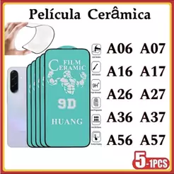 Película Cerâmica 9D 3D Samsung Gel Hidrogel Flexíve A27 A37 A57 A06 A07 A16 A17 A26 A36 A56