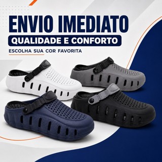 Sandália Babuche Masculina Ortopédica EVA Leve Conforto 2632