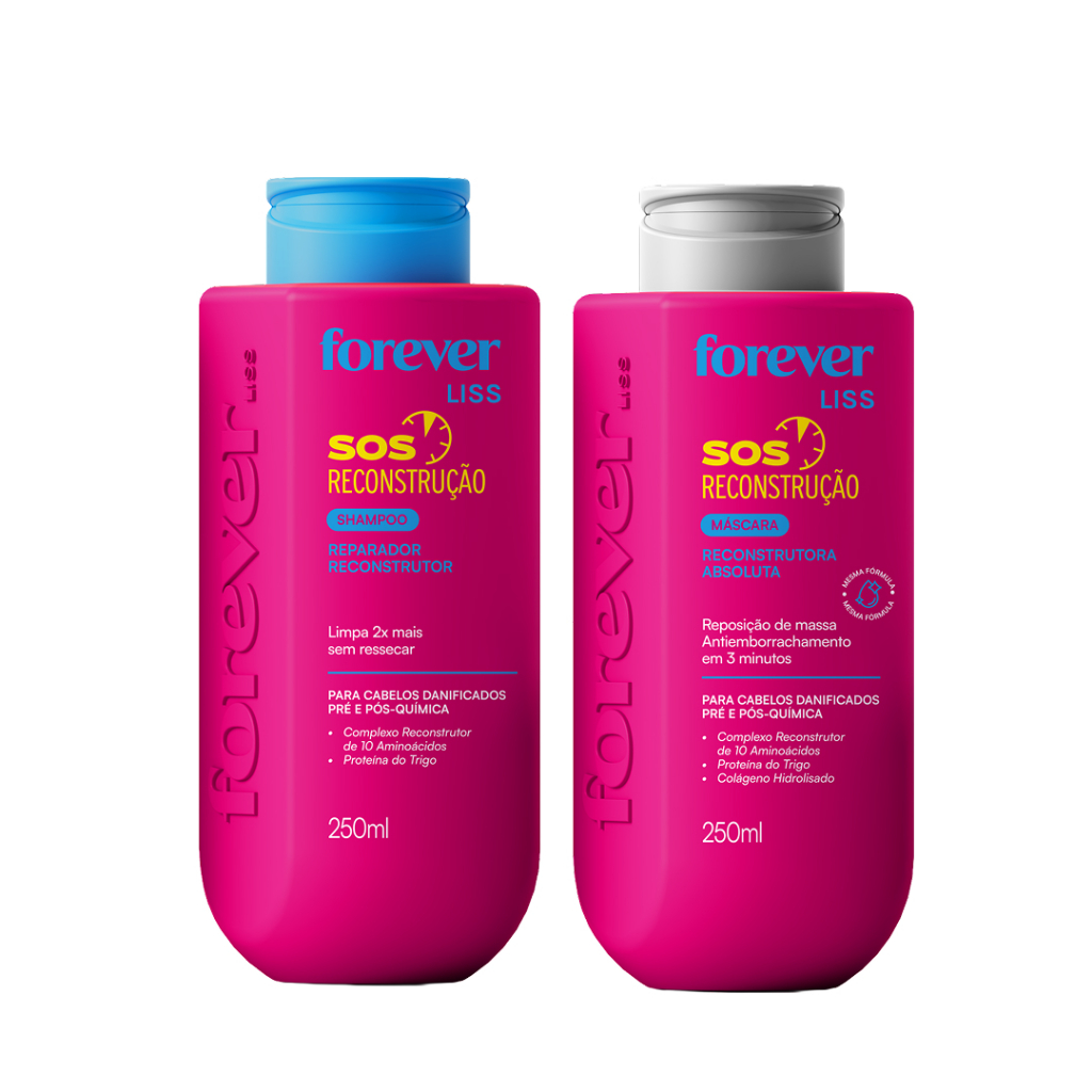Kit Especial SOS Reconstrução Forever Liss