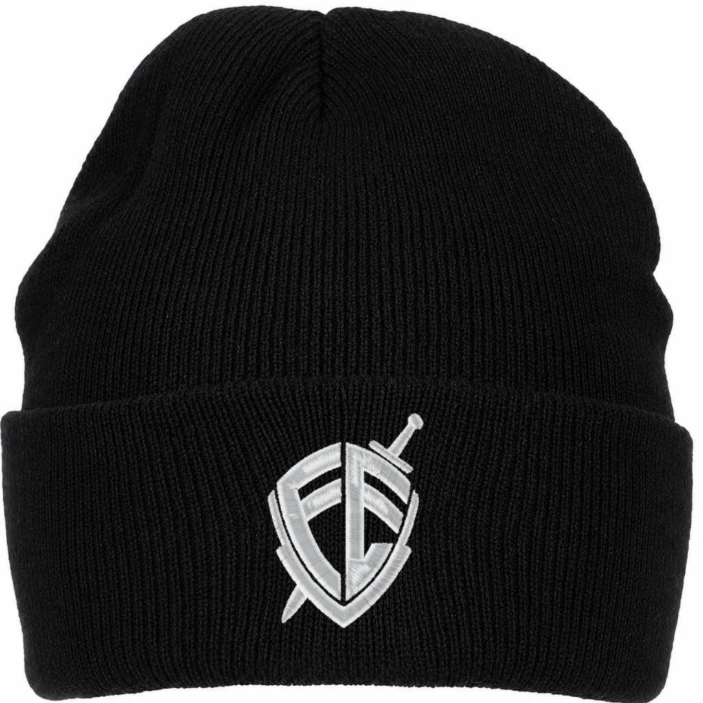 Touca Gorro Fé Bordado Escudo Frio Inverno Religião Unissex