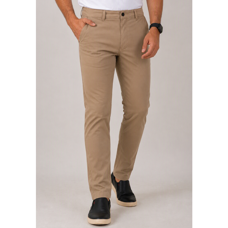 Calça Sarja Social Masculina Bolso Faca C/ Elastano Casual Alfaiataria Lycra Bolso Embutido Premium