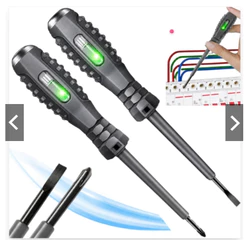 Chave De Fenda Phillips Magnética Forte De Alto Torque Detector De Eletricidade Caneta Testadora De Tensão Elétri