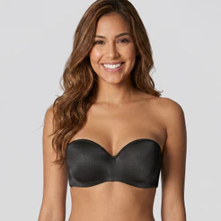 Sutiã Feminino Microfibra com Bojo DeMillus Bustiê Vertigem Sutiã Confortável Alças Reguláveis