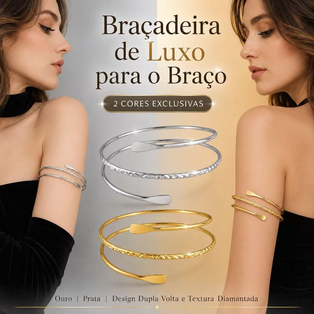 Moda Espiral Braço Manguito Feminino Multi-Camada Minimalista Elegante Pulseira De Metal Na Jóias Presente