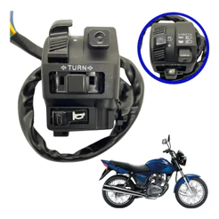 CHAVE DE LUZ CG TITAN 125 ES 2000 2001 2002 2003 2004 SETA BUZINA SPEC QUALIDADE ORIGINAL ENCAIXE PADRAO MELHOR PREÇO