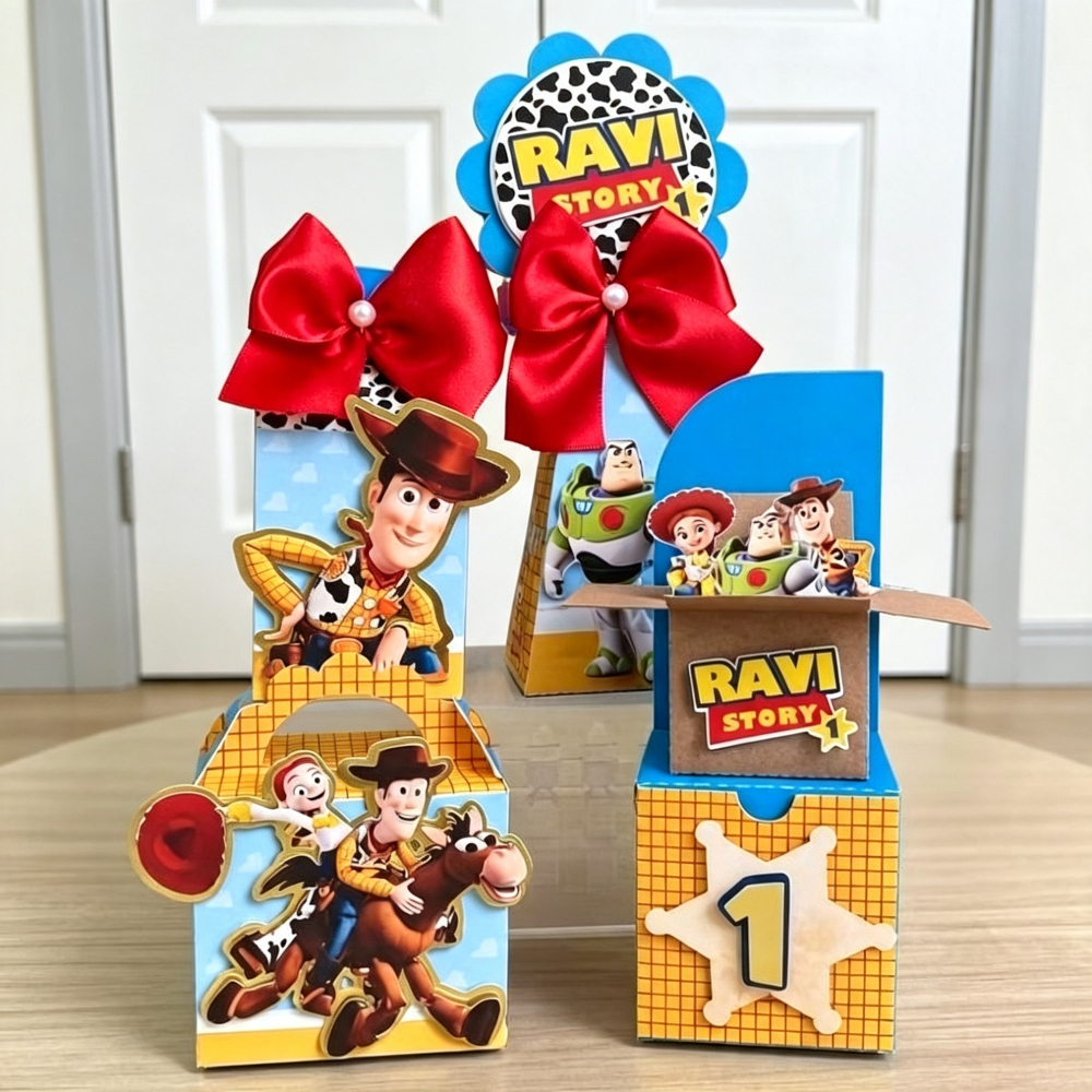 Kit Festa Personalizada luxo Toy Story - Lembrancinhas - Aniversário - Caixinhas - Festa infantil
