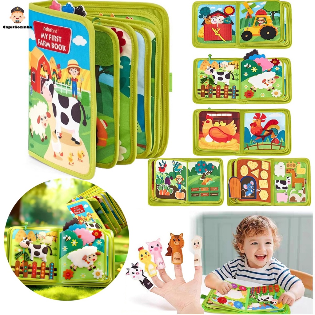 Brinquedos Maleta Sensoriais Básicos De Habilidades De Vida Para Toddlers Montes