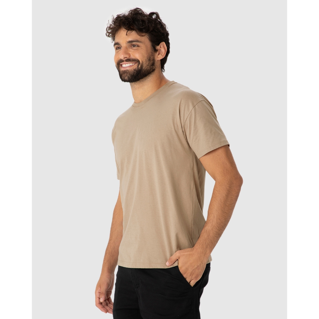 Camiseta Original Masculina Decote Redondo Em Algodão
