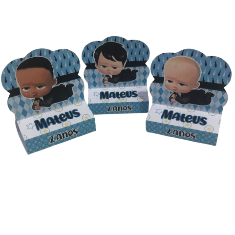 Pegue e Monte Porta Bis Duplo Personalizado PODEROSO CHEFINHO Lembrancinhas Festas Aniversários Infantil Mimos