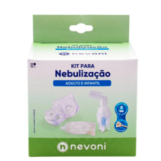 Kit Máscara para Nebulizador Infantil e Adulto