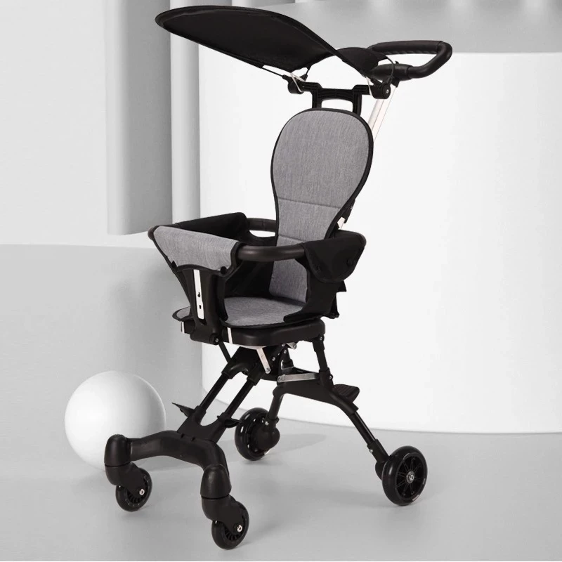 Carrinho de Bebê Dobrável Compacto para Viagem e Passeio