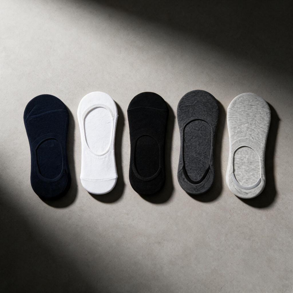 Kit 6 Meias Masculina Sapatilha Invisível Não Aparece Confortável Dia a Dia