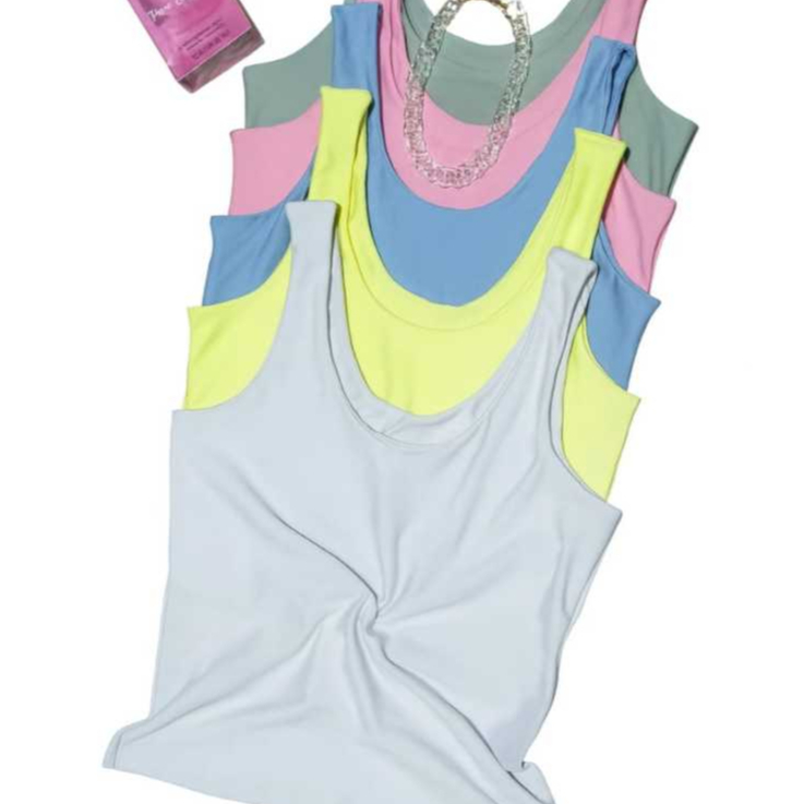 Blusa Regata Camiseta Alça Tendencia Regata Feminina Liso Básico elegante moda blogueira.