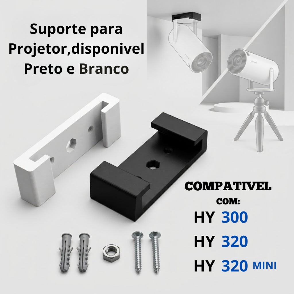 Suporte Projetor HY300 HY320 HY320 mini Parede Teto Tripé Magcubic Retroprojetor FullCam Premium