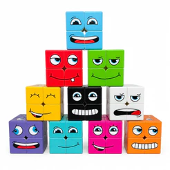 Cubo Individual para Jogo Face Cube Cuber Brasil