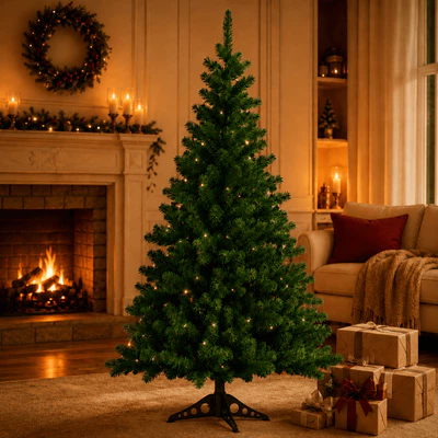 Árvore Natal Verde 150cm 220 Galhos Decoração Natalina Pinheiro Pinheirinho Premium