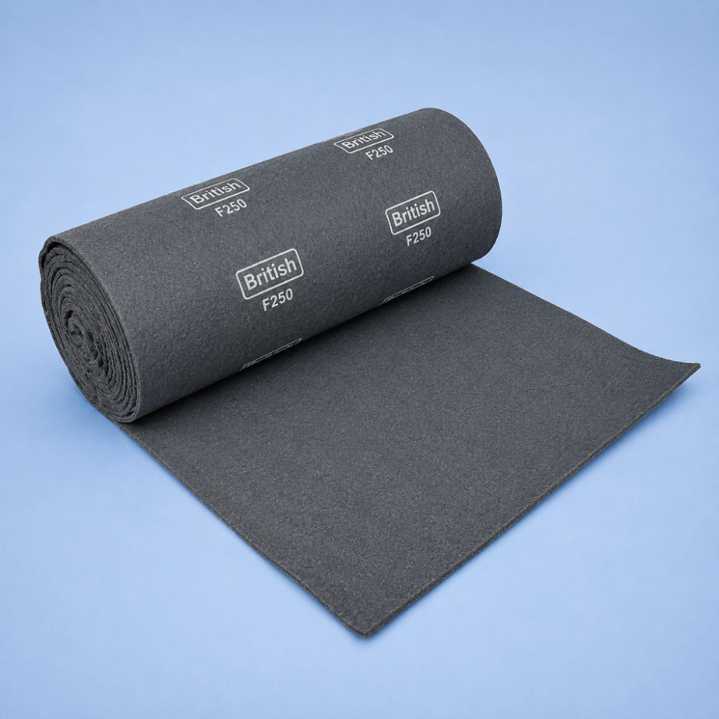 Manta Filtrante British F250 Filtro de Ar para Ar Condicionado Ventilação e Climatização 0,50 x 1mt