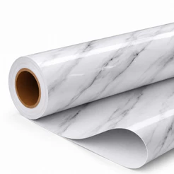 Adesivo Vinil Papel de Parede Autocolante Mármore Envelopar Laquear Mesa Móveis Lavável 3m x 60cm