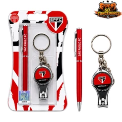 KIT CANETA E CHAVEIRO CORTADOR ORIGIANL DO SÃO PAULO