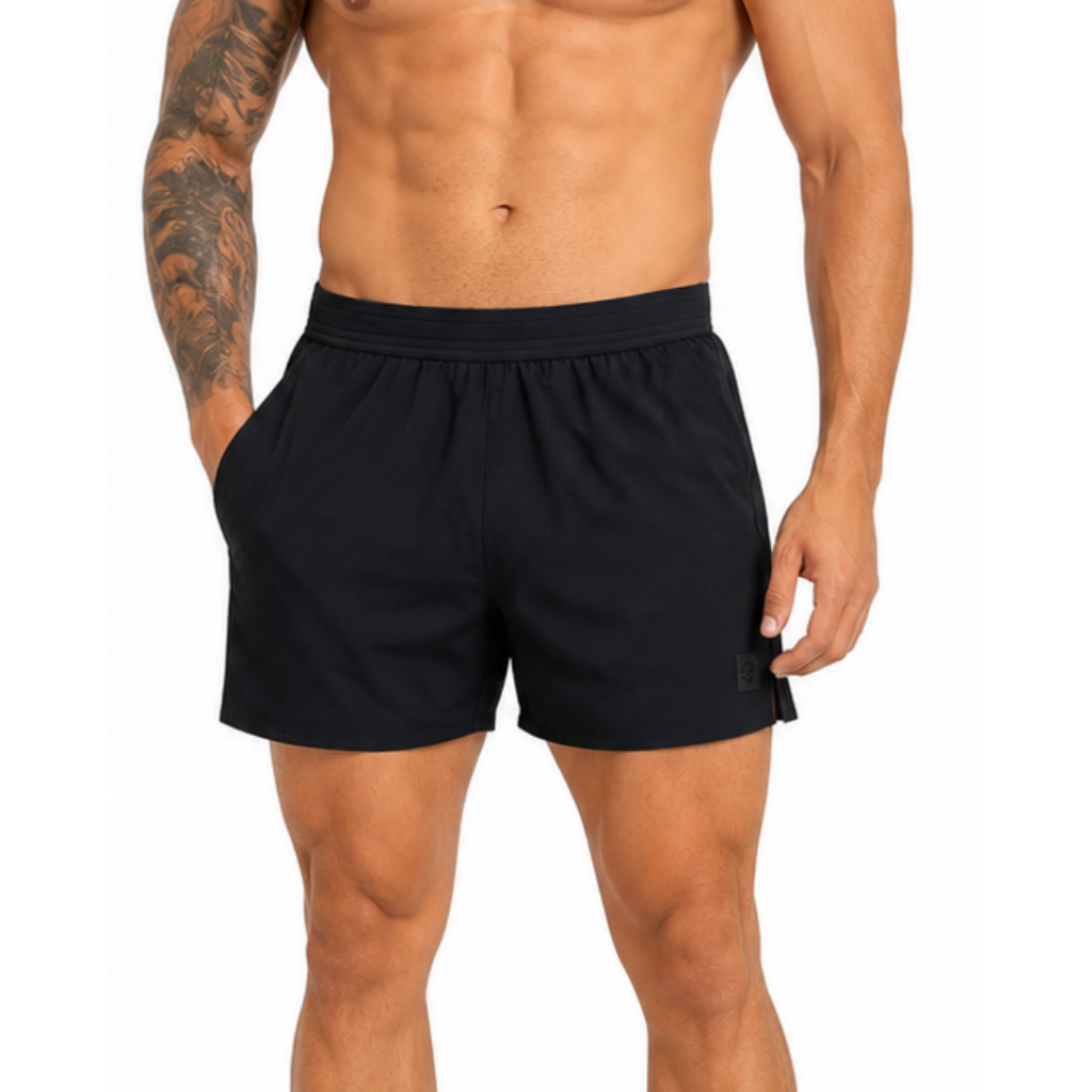 Short Masculino BSCross Dry Fit Academia Crossfit Fitness Treino Poliéster Elastano