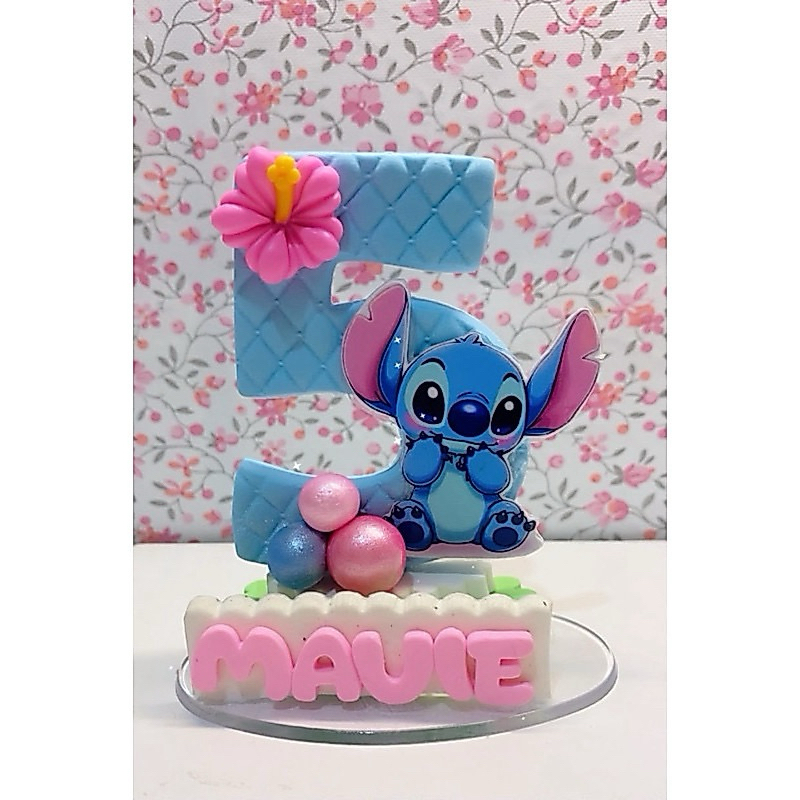 Vela Biscuit Stitch Personalizada envio rápido