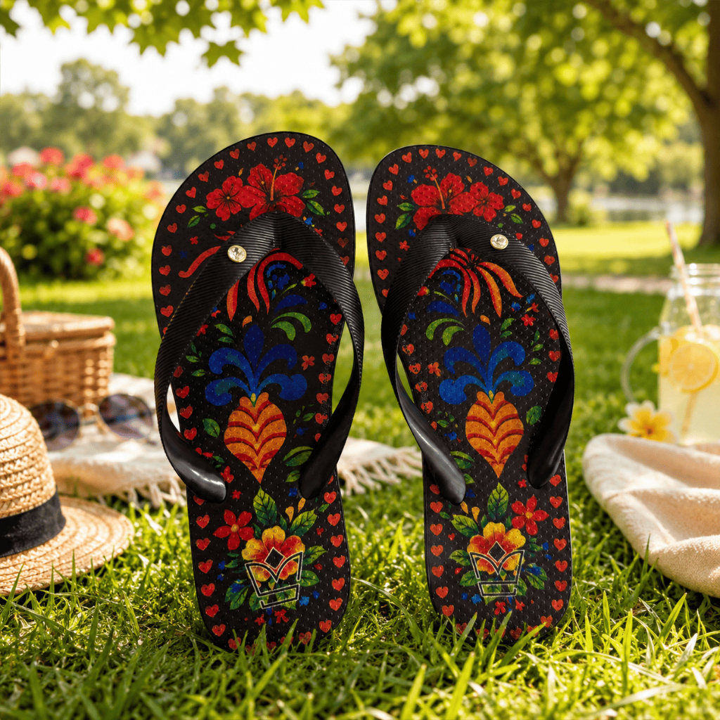 Chinelo Feminino Antiderrapante Moderno Confortável Casual Estampado