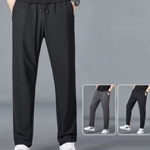 Calça Jogger Dry Fit Preta Masculina Esportiva Confortável