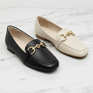 Mocassim Feminino Casual Confortável Detalhe Metalizado