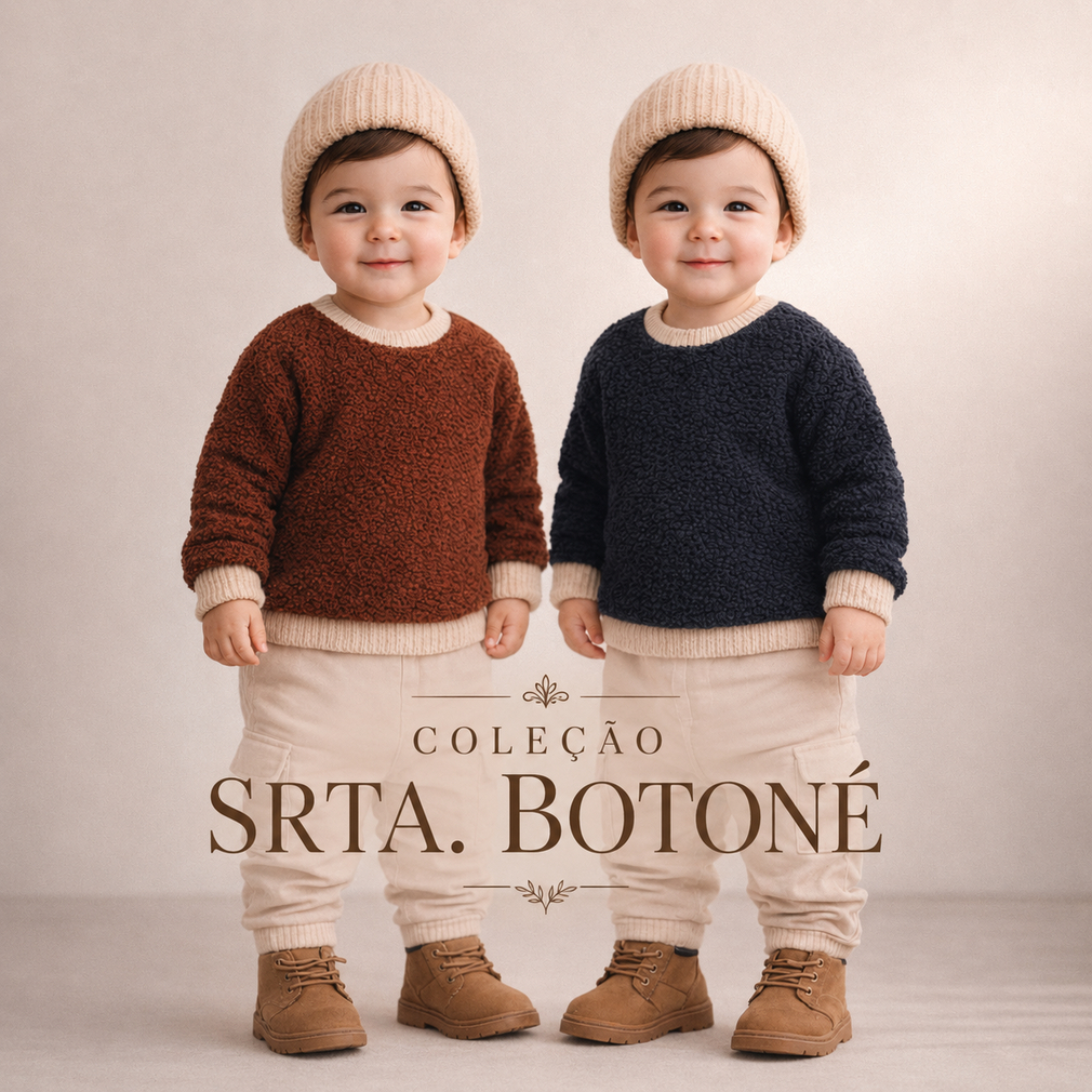 Kit 2 blusas de frio teddy infantil Moda Kids roupa menino