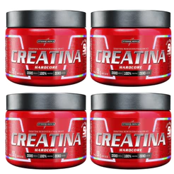 Kit Creatina Monohidratada 100% Pura Hardcore 150g Integralmedica